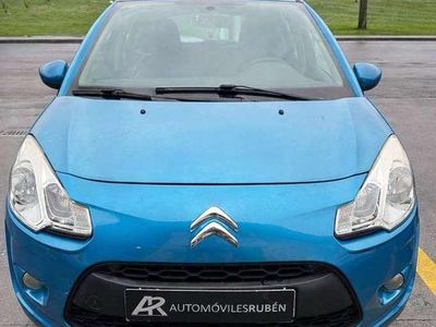 Usado Citroën C3 Attraction 60 CV (44 kW) 2011 Azul Utilitario