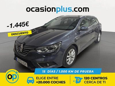 Gris Usado 2017 Renault Mégane GrandTour Zen Familiar | 12.900 € (Buen precio)