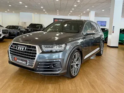 Usado Audi SQ7 435 CV (319 kW) 2017 Gris / plata SUV