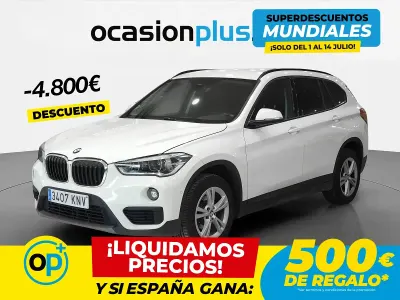 Usado BMW X1 150 CV (110 kW) 2018 Blanco SUV