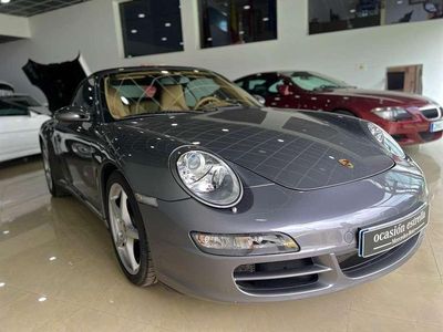 Usado Porsche 911 Carrera 4 Cabriolet 325 CV (239 kW) 2007 Gris Descapotable