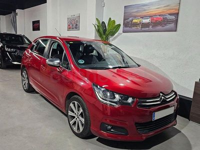 Usado Citroën C4 Feel 99 CV (72 kW) 2016 Granate Berlina