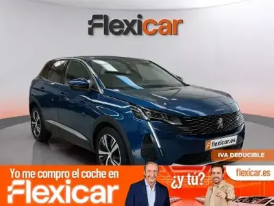 Usado Peugeot 3008 Allure 130 CV (95 kW) 2021 Verde SUV