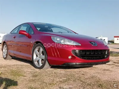 Usado Peugeot 407 Coupe 204 CV (150 kW) 2006 Rojo Coupe