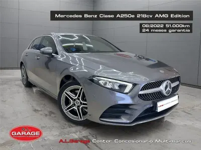 Usado Mercedes A250 218 CV (160 kW) 2022 Gris / plata Berlina