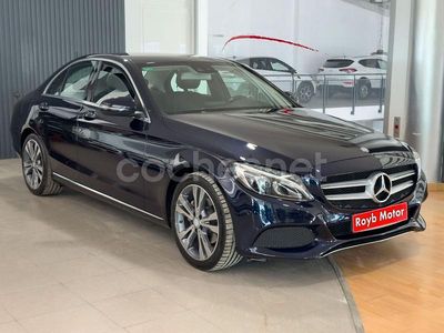 Usado Mercedes C220 170 CV (125 kW) 2017 Azul Berlina