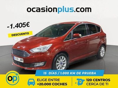 Usado Ford C-MAX Titanium 150 CV (110 kW) 2016 Rojo Monovolumen