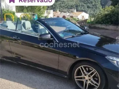 Usado Mercedes E400 333 CV (244 kW) 2014 Negro Descapotable