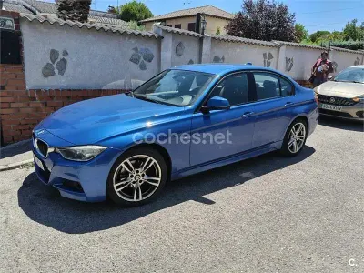 Usado BMW 318 143 CV (105 kW) 2014 Azul Berlina
