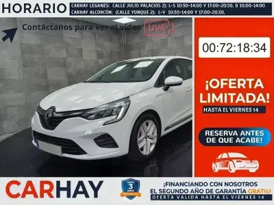 Usado Renault Clio Intens 140 CV (102 kW) 2021 Blanco Utilitario