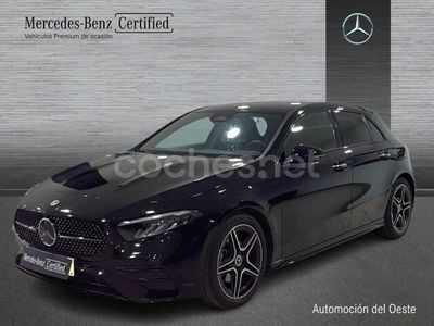 Negro Usado 2024 Mercedes A200 AMG line Berlina | 36.900 € (Precio justo)