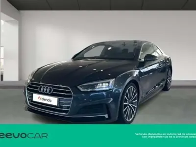 Usado Audi A5 190 CV (139 kW) 2017 Gris Coupe