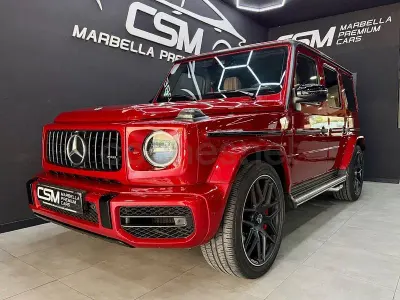 Usado Mercedes G63 AMG AMG 585 CV (430 kW) 2022 Rojo SUV