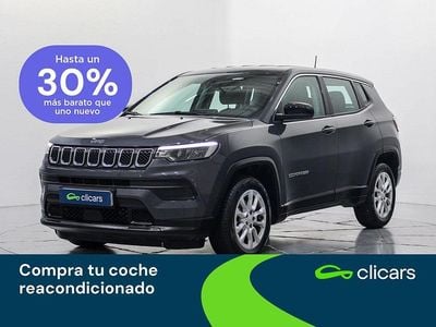 Gris / plata Usado 2024 Jeep Compass Longitude SUV | 26.990 € (Precio justo)