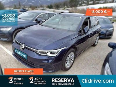Usado VW Golf VIII 116 CV (85 kW) 2021 Azul Familiar