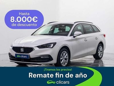 Blanco Usado 2021 Seat Leon ST Style Familiar | 17.290 € (Precio justo)