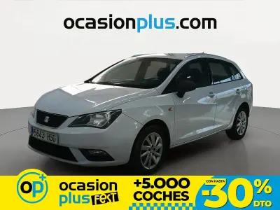 Begagnad Seat Ibiza ST Style 90 HK (66 kW) 2013 Vit Kombi