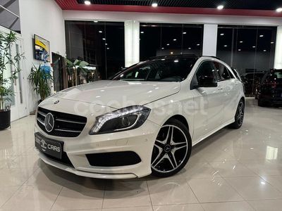 Usado Mercedes A200 AMG line 156 CV (114 kW) 2013 Blanco Berlina
