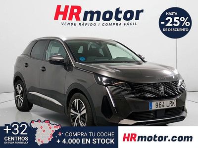 Usado Peugeot 3008 Allure 225 CV (165 kW) 2021 Gris SUV