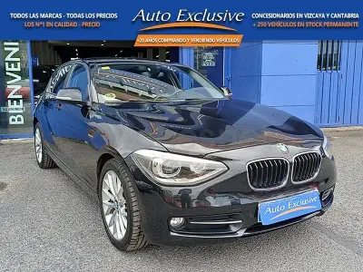 Usado BMW 118 Exclusive 143 CV (105 kW) 2012 Negro Utilitario