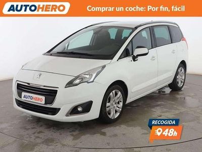 Usado Peugeot 5008 Style 150 CV (110 kW) 2014 Blanco Monovolumen