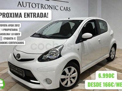 Usado Toyota Aygo City 68 CV (50 kW) 2012 Blanco Utilitario