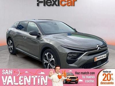 Usado Citroën C5 X Shine 225 CV (165 kW) 2022 Gris Familiar