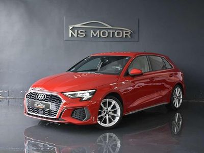 Usado Audi A3 Sportback S-Line 150 CV (110 kW) 2020 Rojo Utilitario