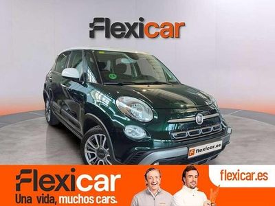 Usado Fiat 500L Lounge 105 CV (77 kW) 2018 Verde Monovolumen