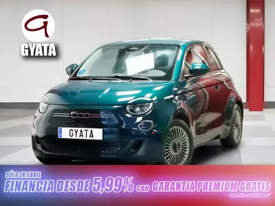 Usado Fiat 500e Business 86 kW (118 CV) 2021 Verde Utilitario