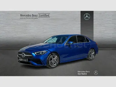 Usado Mercedes C200 204 CV (150 kW) 2022 Azul Berlina