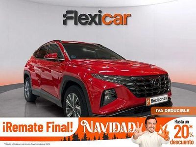 Rojo Usado 2021 Hyundai Tucson Style SUV | 24.990 € (Precio justo)