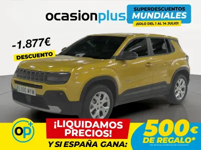Usado Jeep Avenger Altitude 100 CV (73 kW) 2025 Amarillo SUV