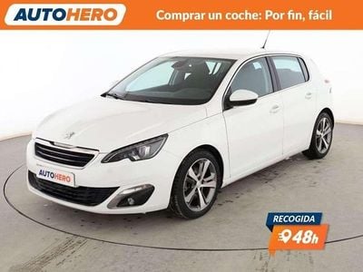 Usado Peugeot 308 Allure 150 CV (110 kW) 2015 Blanco Utilitario