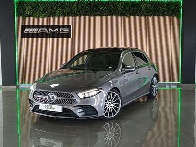 Usado Mercedes A250 224 CV (164 kW) 2018 Gris / plata Berlina
