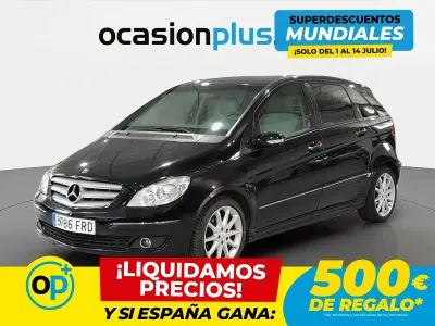 Usado Mercedes B200 136 CV (100 kW) 2007 Azul Monovolumen