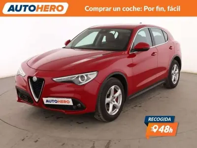 Usado Alfa Romeo Stelvio Super 179 CV (131 kW) 2017 Rojo SUV