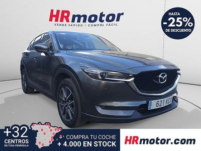 Usado Mazda CX-5 150 CV (110 kW) 2017 Gris SUV