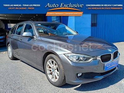 Usado BMW 318 Exclusive 143 CV (105 kW) 2013 Gris / plata Familiar