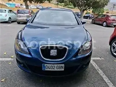 Usado Seat Leon Ecomotive 105 CV (77 kW) 2008 Azul Utilitario
