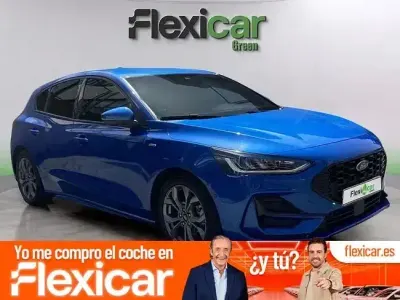 Usado Ford Focus ST-Line 125 CV (91 kW) 2023 Azul Berlina