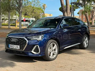 Usado Audi Q3 Sportback S-Line 190 CV (139 kW) 2021 Azul SUV