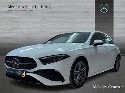Usado Mercedes A180 AMG line 116 CV (85 kW) 2024 Negro noche