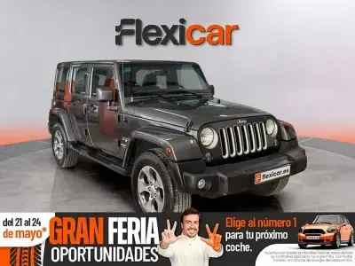 Usado Jeep Wrangler Sahara 200 CV (147 kW) 2017 Gris SUV