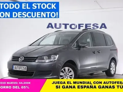 Usado VW Sharan Comfortline 150 CV (110 kW) 2012 Gris Monovolumen
