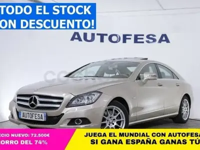 Usado Mercedes CLS350 265 CV (194 kW) 2011 Amarillo Berlina