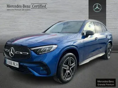 Usado Mercedes GLC300e 333 CV (244 kW) 2025 Azul espectra