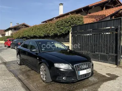 Usado Audi A4 S-Line 140 CV (102 kW) 2005 Negro Berlina