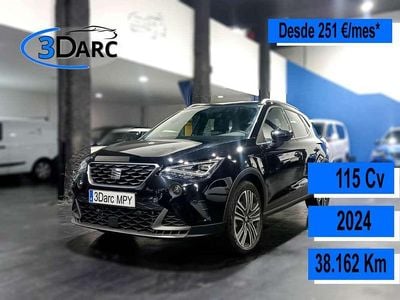 Usado Seat Arona FR 116 CV (85 kW) 2024 Negro SUV