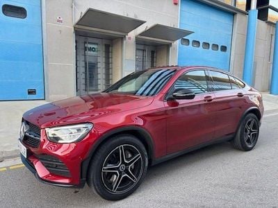 Usado Mercedes GLC200 197 CV (144 kW) 2021 Granate SUV